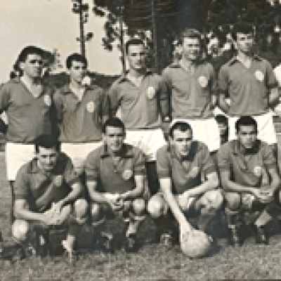 Grêmio Esportivo Independente – Pentacampeão Municipal em 1963.  (Foto/arquivo Nelson Rigotto).