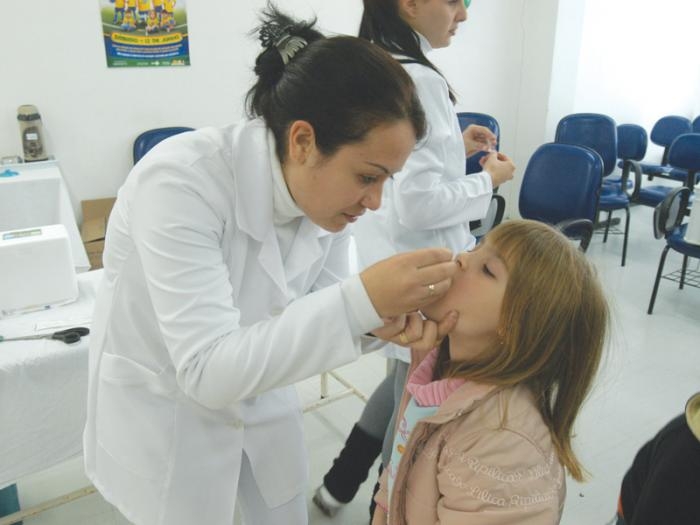 Crianças menores de 5 anos devem receber a segunda dose da vacina. - Arquivo O Florense / Divlugação