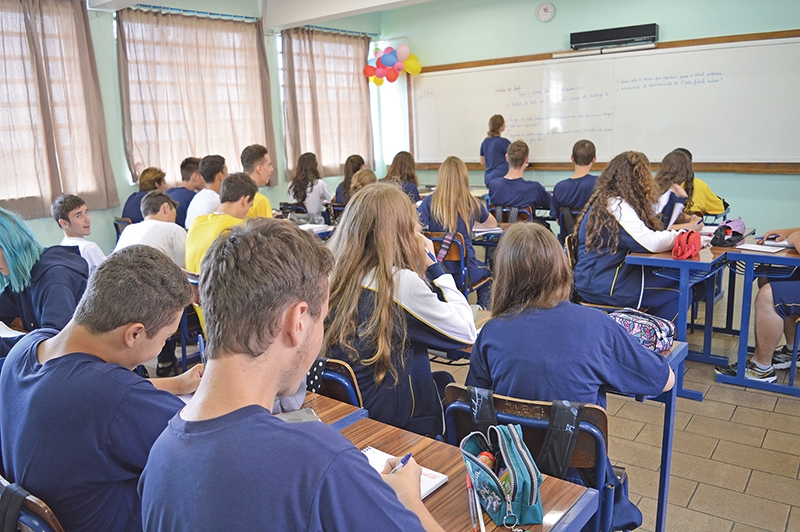 Em Flores da Cunha e Nova Pádua são mais de 1,1 mil alunos que hoje frequentam o ensino médio. - Camila Baggio/O Florense