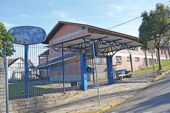 Atualmente a Escola Luiz Gelain conta com 282 alunos nos turnos da manhã e tarde. - Camila Baggio