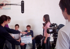 Na tarde de quarta-feira, a equipe do vídeo Putz, Matei o Jorge dedicou-se às filmagens.  - Danúbia Otobelli