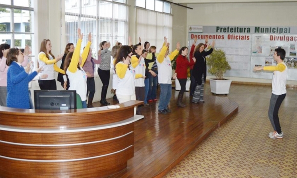 Dia do Desafio incentiva a prática de exercícios físicos. - Prefeitura de Flores da Cunha/Divulgação