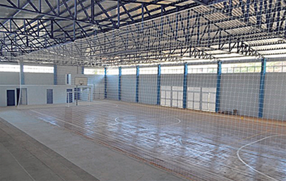 Ginásio tem capacidade para 220 pessoas sentadas.  - Prefeitura FC/Divulgação