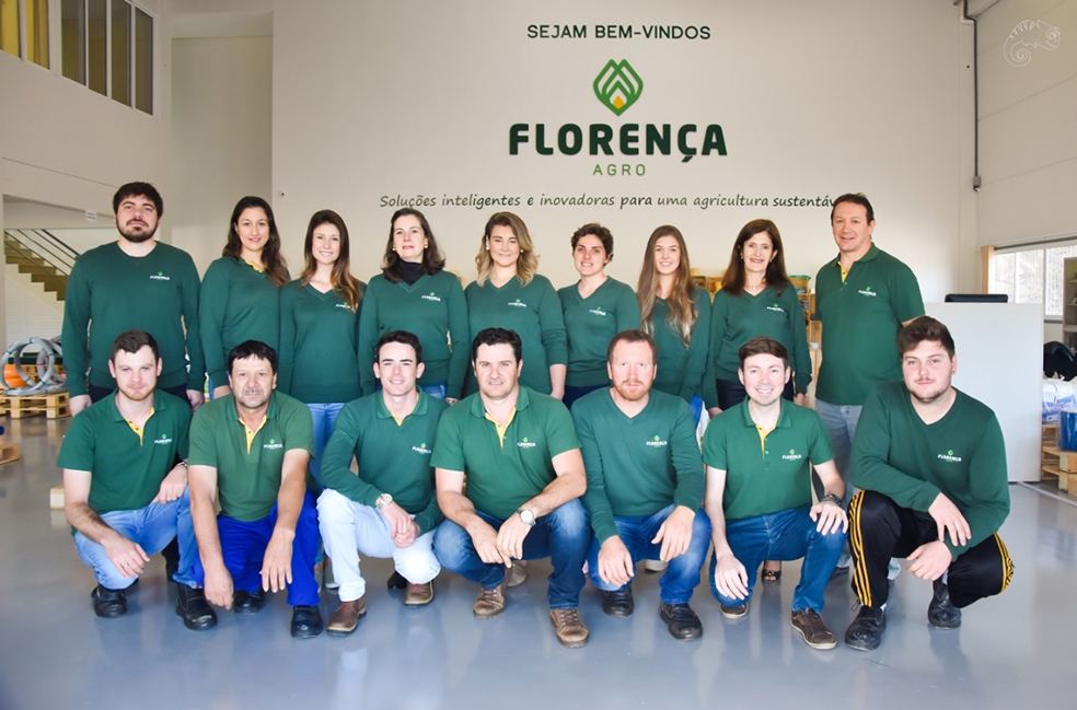 Equipe da Florença Comercial Agro. - Diana Alves Barcellos/Divulgação