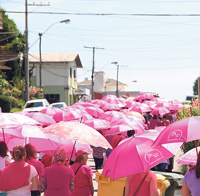 Caminhada sairá do Centro, em direção à igreja do bairro Aparecida. - Gabriela Fiorio