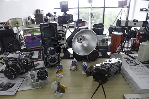 Cerca de 300 câmeras fazem parte da exposição. - Ana Knevitz/Universidade Feevale/Divulgação