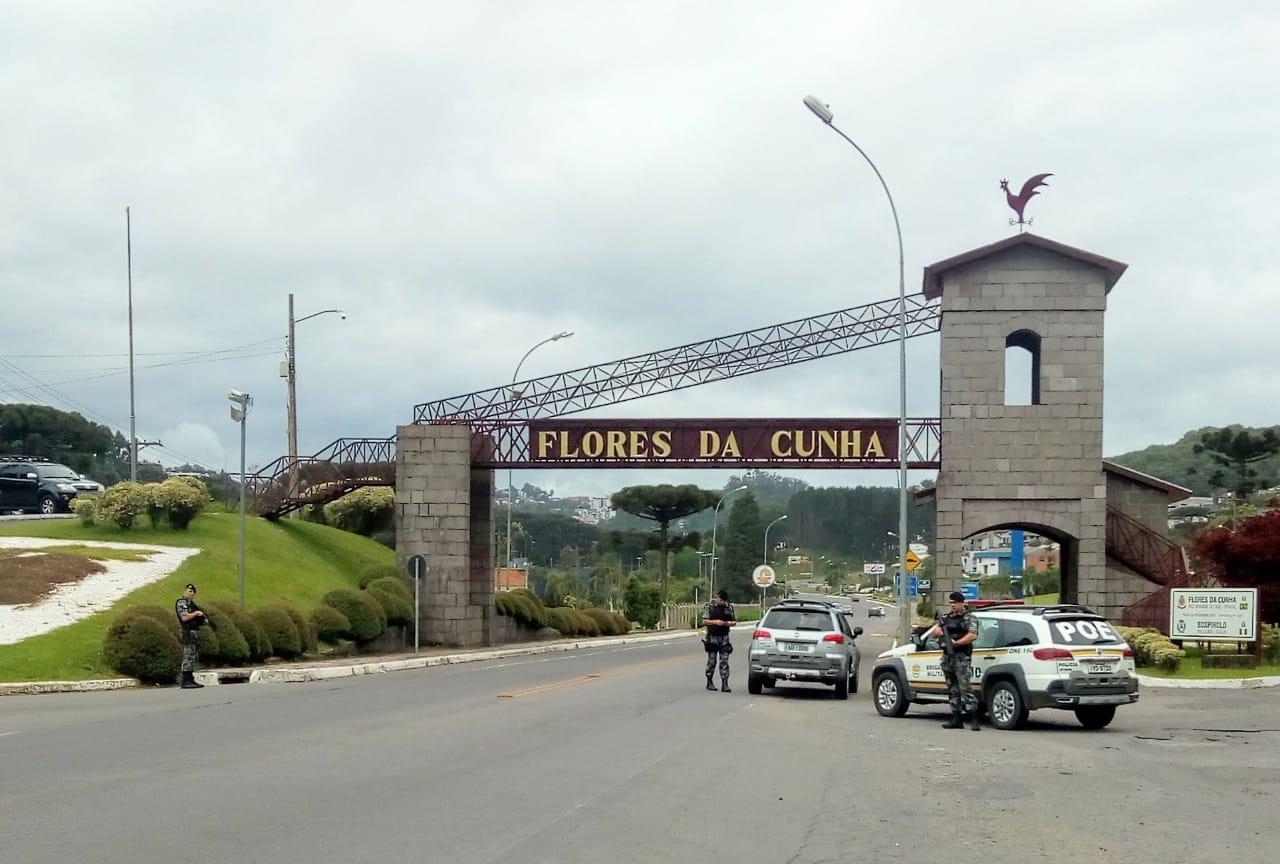 No acesso sul do município também foram realizadas abordagens.  - Brigada Militar/Divulgação