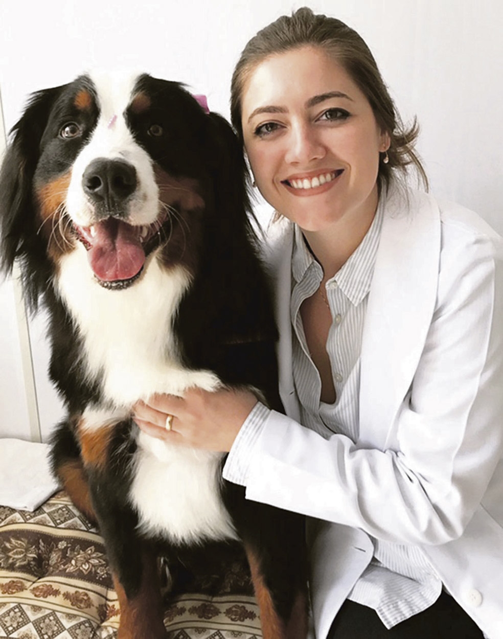 A médica veterinária Patrícia Bulla Curra. - Divulgação