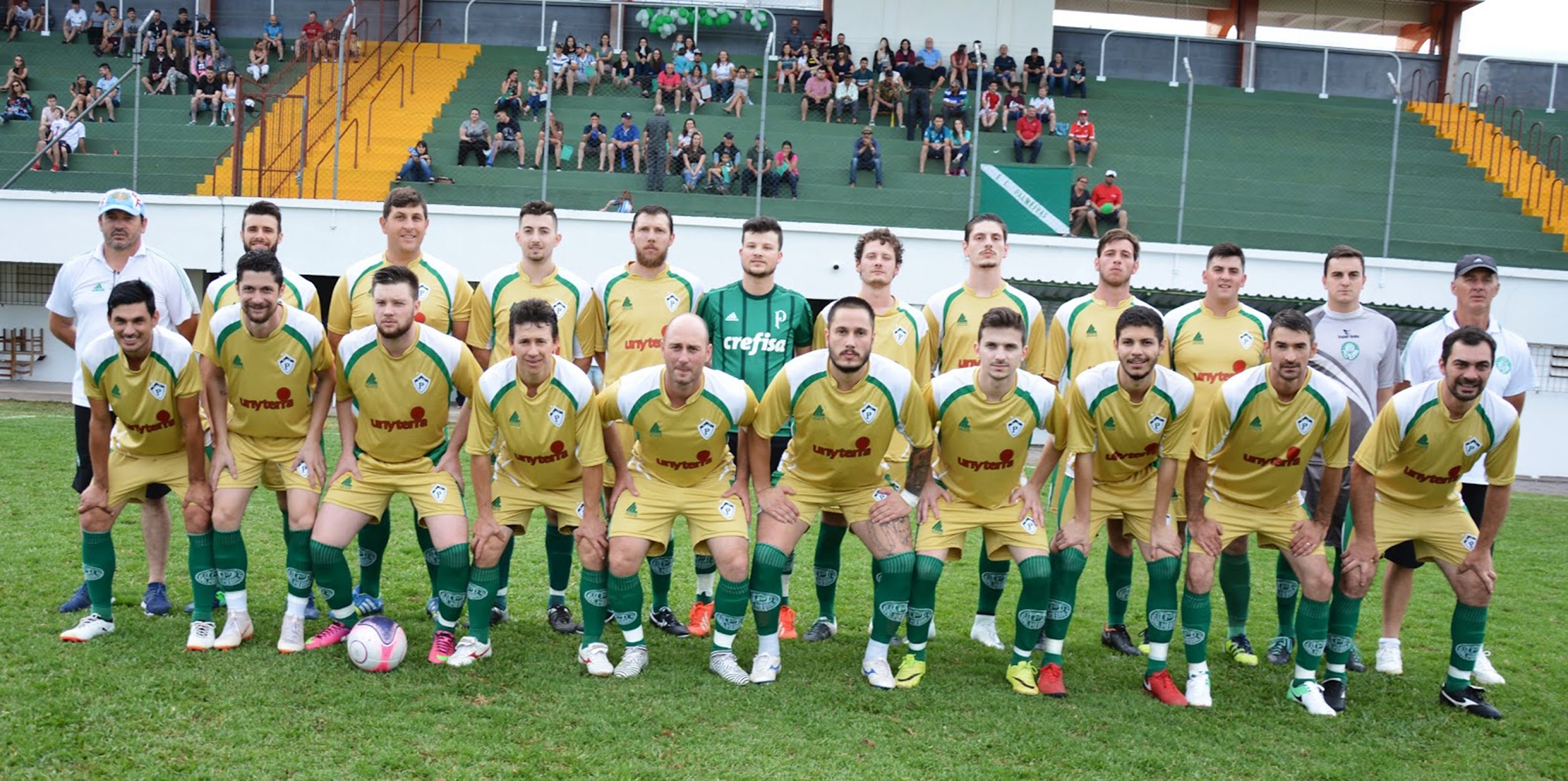 Equipe do Palmeiras. - Piccolo Esportivo/Divulgação