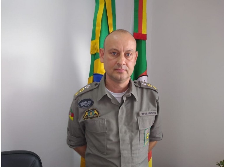 Tenente-coronel de Caxias do Sul Lúcio Henrique de Castilhos Alencastro - Luís Carlos Muller/Divulgação