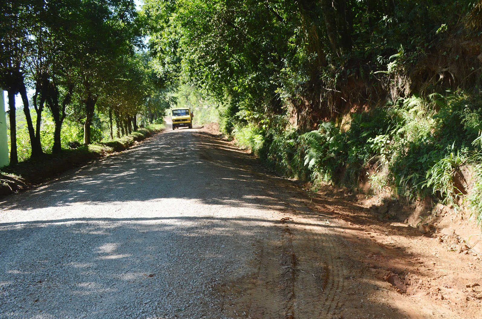 Obras recebem melhorias visando o período de safra. - Prefeitura de Flores da Cunha/Divulgação