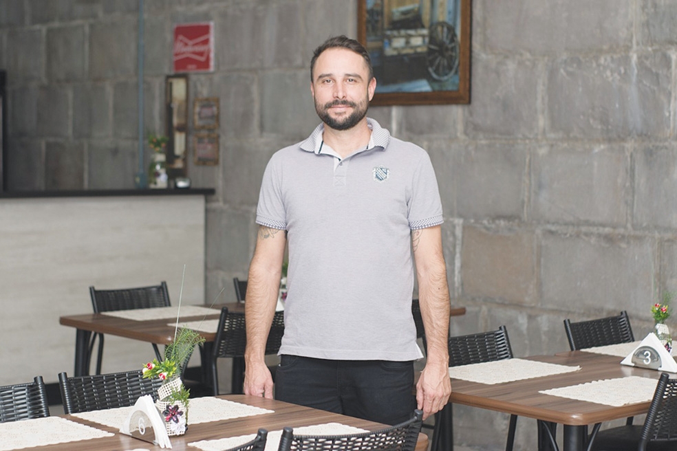 Colleoni Restaurante tem o comando do chef Andrei Colleoni. - Diana Alves Barcellos/Divulgação