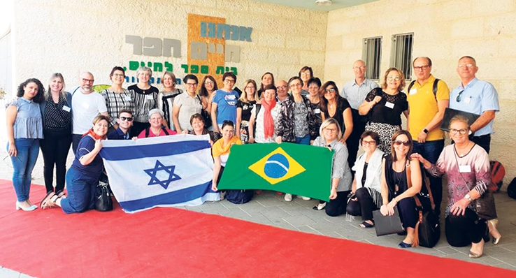 Grupo de gestores visitou instituições educacionais em Israel. - Divulgação