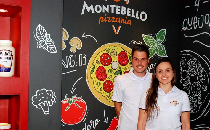 Pizzaria Montebello tem o comando de Janaína Pontel e Marcelo Stuani. - Dupla Notícia/Divulgação