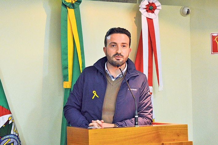 O presidente da Câmara, João Paulo Carpeggiani.  - Câmara de Vereadores/ Divulgação