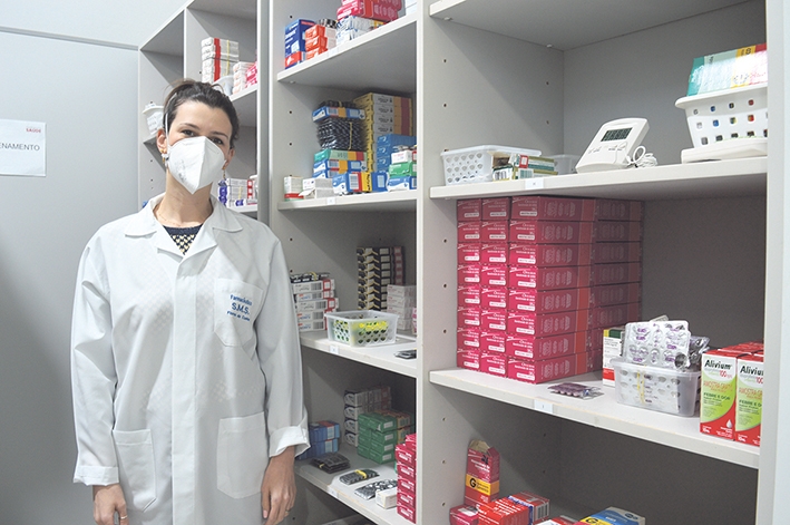 A responsável pelo Programa é a farmacêutica Sara Cardoso Boscato. - Gabriela Fiorio