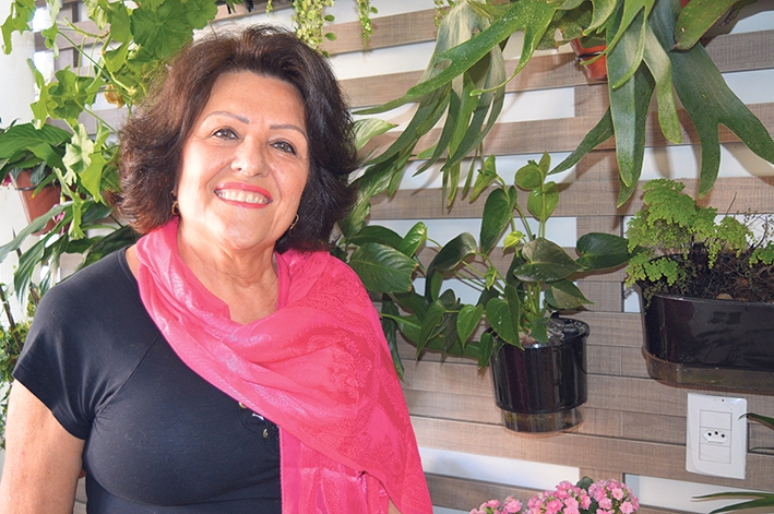 Marilene Amábile Sgarioni Calza realiza anualmente uma bateria de exames para confirmar a ausência de câncer.  - Gabriela Fiorio