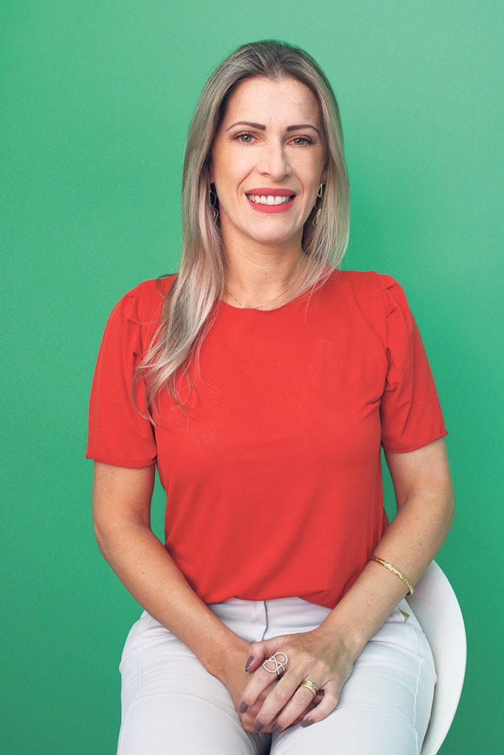 Simone Vígolo Paviani é administradora com habilitação em Gestão de Pessoas. - Gabriela Fiorio