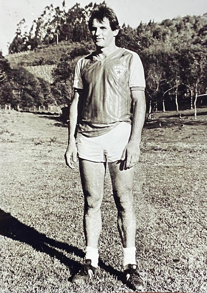 Januário Galiotto foi o autor do primeiro gol do Estádio Homero Soldatelli. - Divulgação