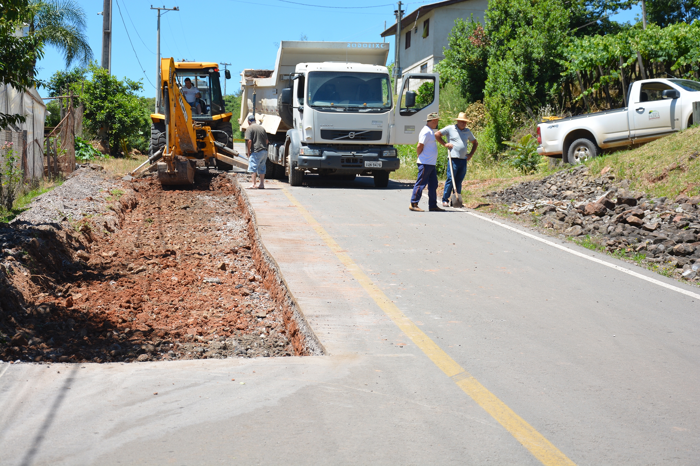 O conserto dos trechos de asfalto teve início na última terça-feira, dia 23. - Maicon Pan/ Divulgação