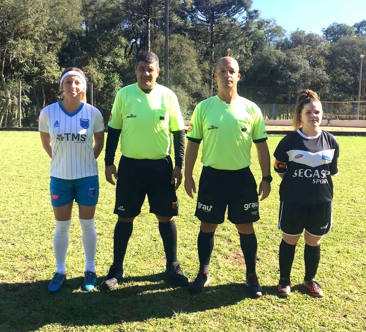 A equipe do Cruzeiro goleou o Força Feminina Pradense e segue com 100% de aproveitamento. - Vagner Do Canto / DMD de Flores da Cunha/ Divulgação 