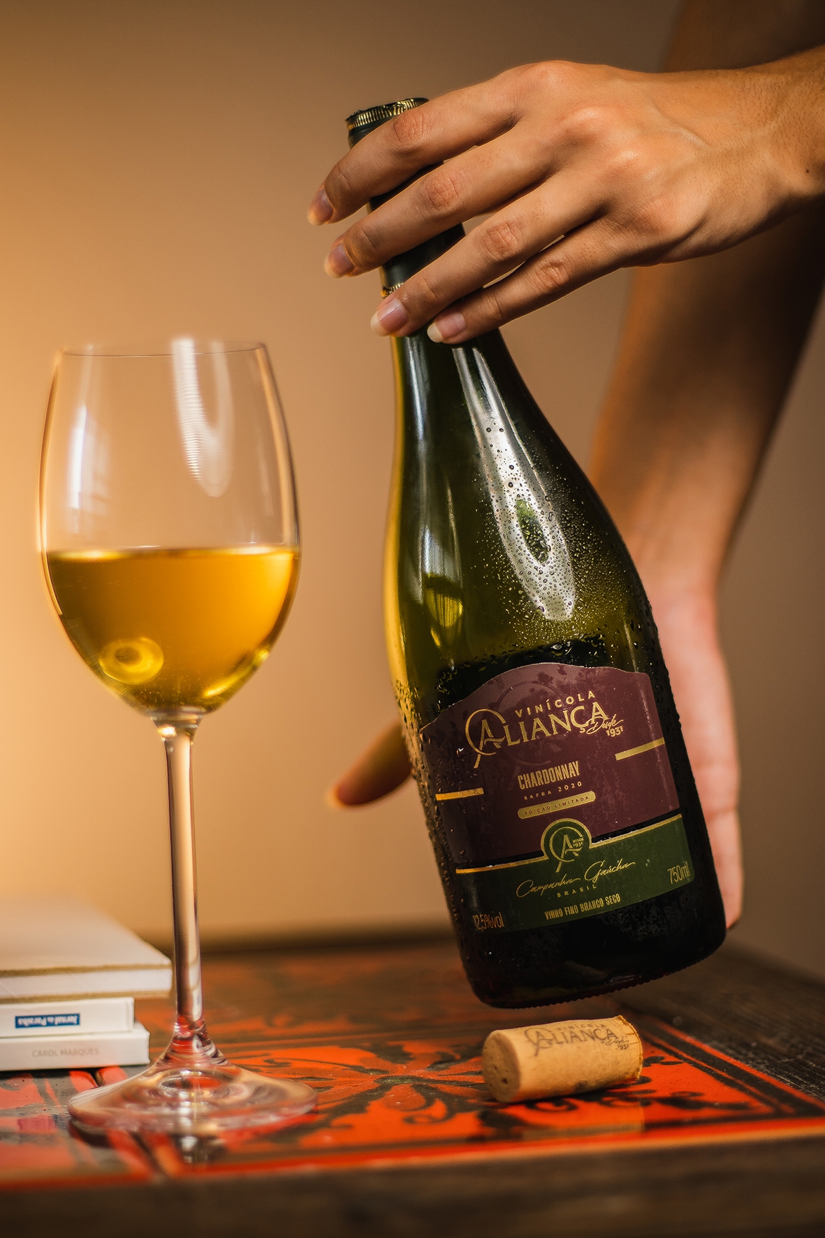 Aliança Chardonnay. - Marcus Mendes/Divulgação