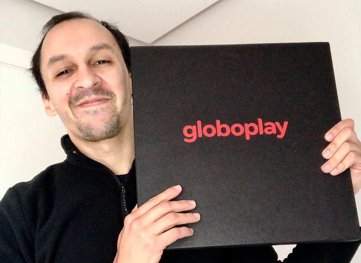 Márcio de Oliveira comemora o elevado alcance de seus conteúdos com o projeto do Globoplay. - Arquivo Pessoal/ Divulgação