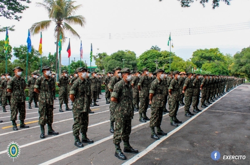 Exército brasileiro convoca licenciados para Exercício de