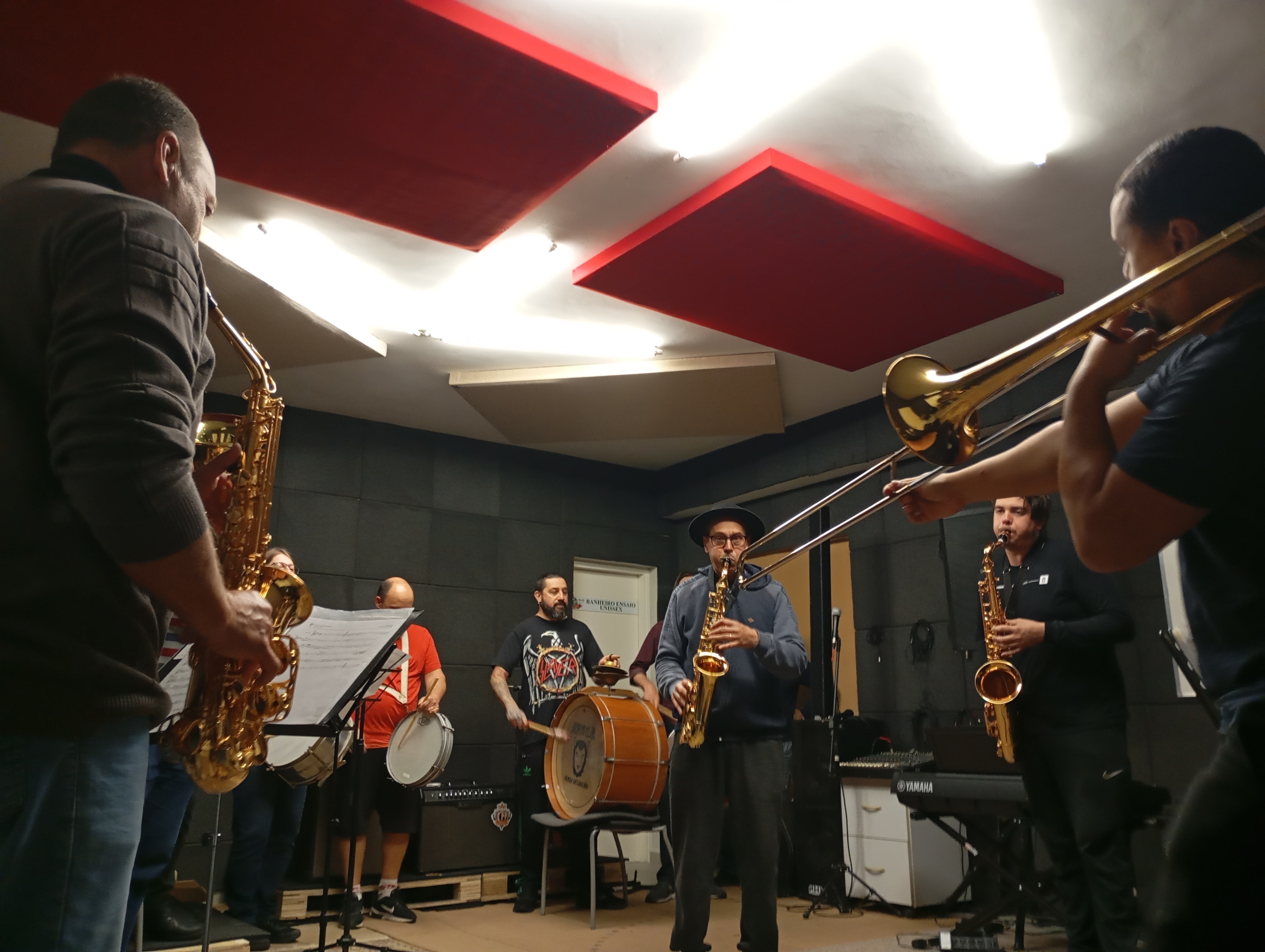 Banda Florentina ensaiando para o Desfile Cívico de 2024 - Lucas Brito 