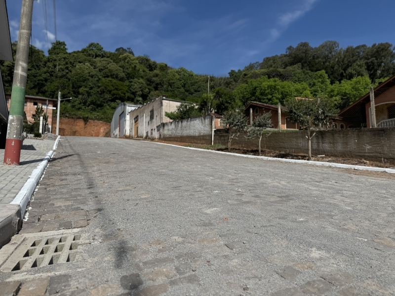 As obras na Rua Hebermont, em Otávio Rocha, estão concluídas. - Maria Eduarda Schiavenin / Prefeitura de Flores da Cunha / Divulgação