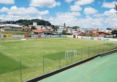Estádio Homero Soldatelli terá dois campos para receber os jogos. - Na Hora / Antonio Coloda