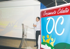 Coordenador e captador de recursos do OC, Carlos Lisboa, apresentou formato do programa - Fabiano Provin