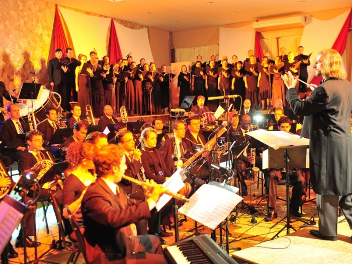 Apresentação da Orquestra de Sopros ocorre domingo. - Luiz Chaves / Divulgação