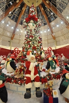 Neste ano, temática 'Natal na Neve' pretende encantar os visitantes.  - Edson Pereira / Divulgação