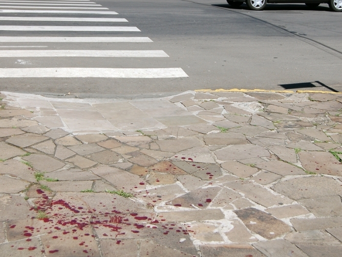 Crime ocorreu na esquina das ruas Dr. Montaury com Borges de Medeiros. - Arquivo O Florense
