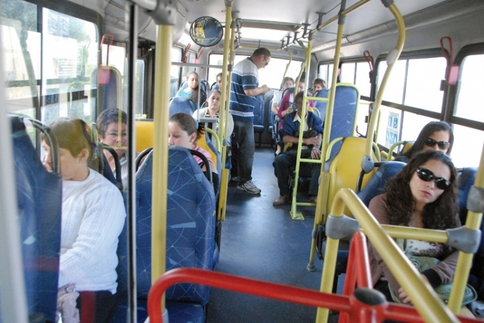 Linha para Nova Roma é a mais utilizada pelos usuários do transporte público. - Mirian Spuldaro