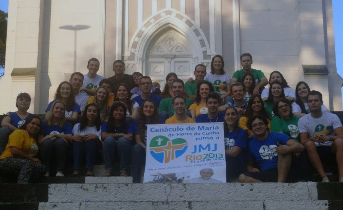 Grupo florense que participará da JMJ promoverá encontro na Igreja São José no dia 20. - Divulgação