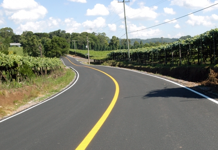 Estrada liga o interior de Nova Pádua ao de Flores da Cunha. - Fabiano Provin