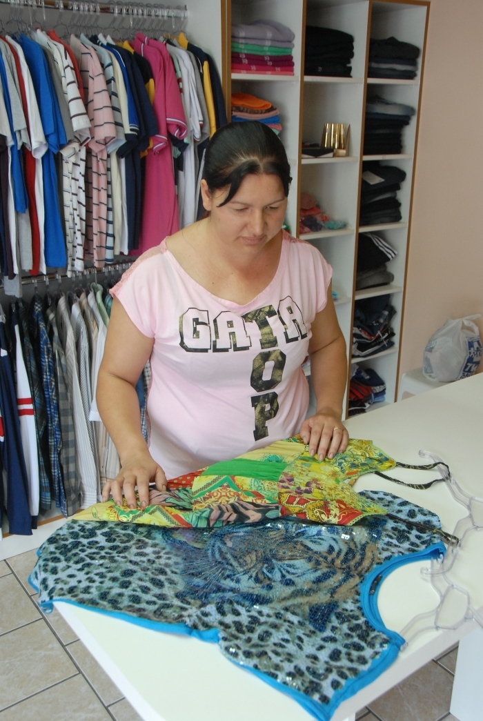 Investir em sua loja foi a opção da empresária Angélica Vieira Marcante. - 