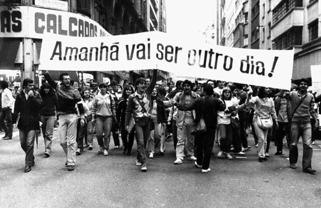 Manifestações contra a ditadura foram realizadas desde 1964. - Divulgação