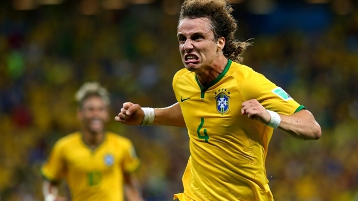 Gol da vitória foi marcado pelo zagueiro David Luiz. - Rafael Ribeiro/CBF/Divulgação