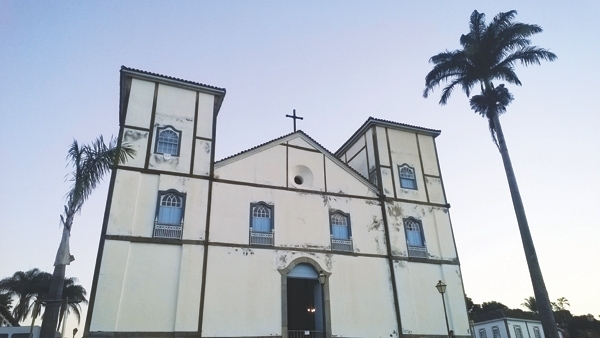 A Igreja Nossa Senhora do Rosário foi construída no Século 18. - 