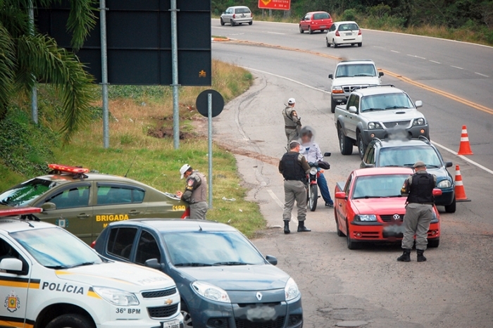 Ações desenvolvidas pela Brigada visam ampliar o policiamento ostensivo nas principais áreas do município. - Antonio Coloda
