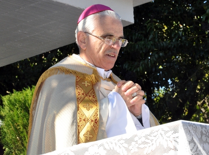 Dom Alessandro Ruffinoni celebrou o Corpus Christi no município em 2014. - Arquivo O Florense