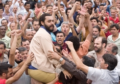 Lula durante ato sindical. - Otávio de Souza / Divulgação